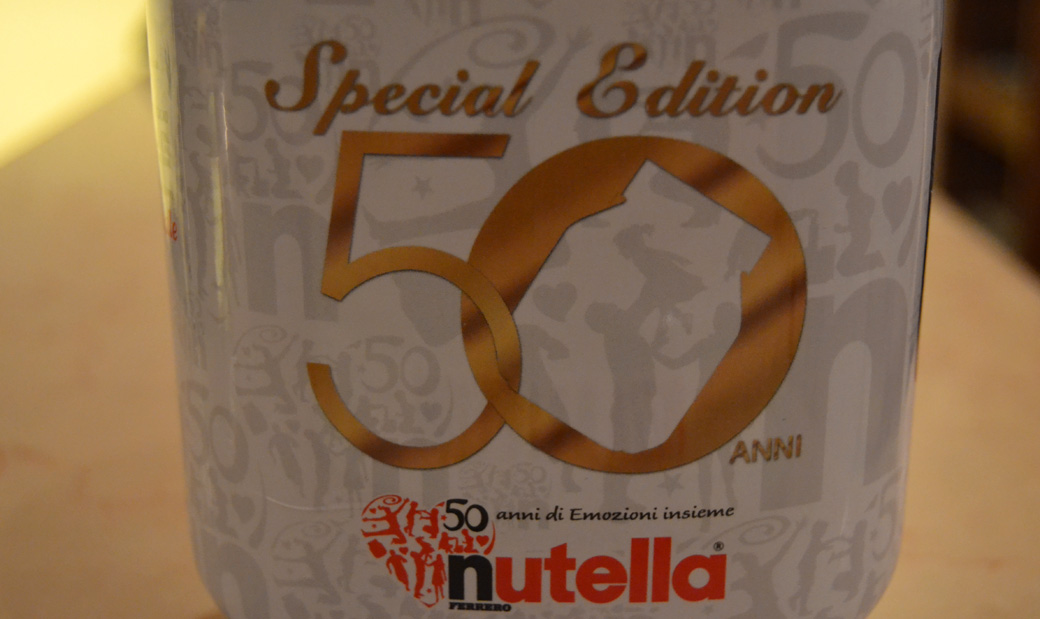 Barattolo 50 anni Nutella
